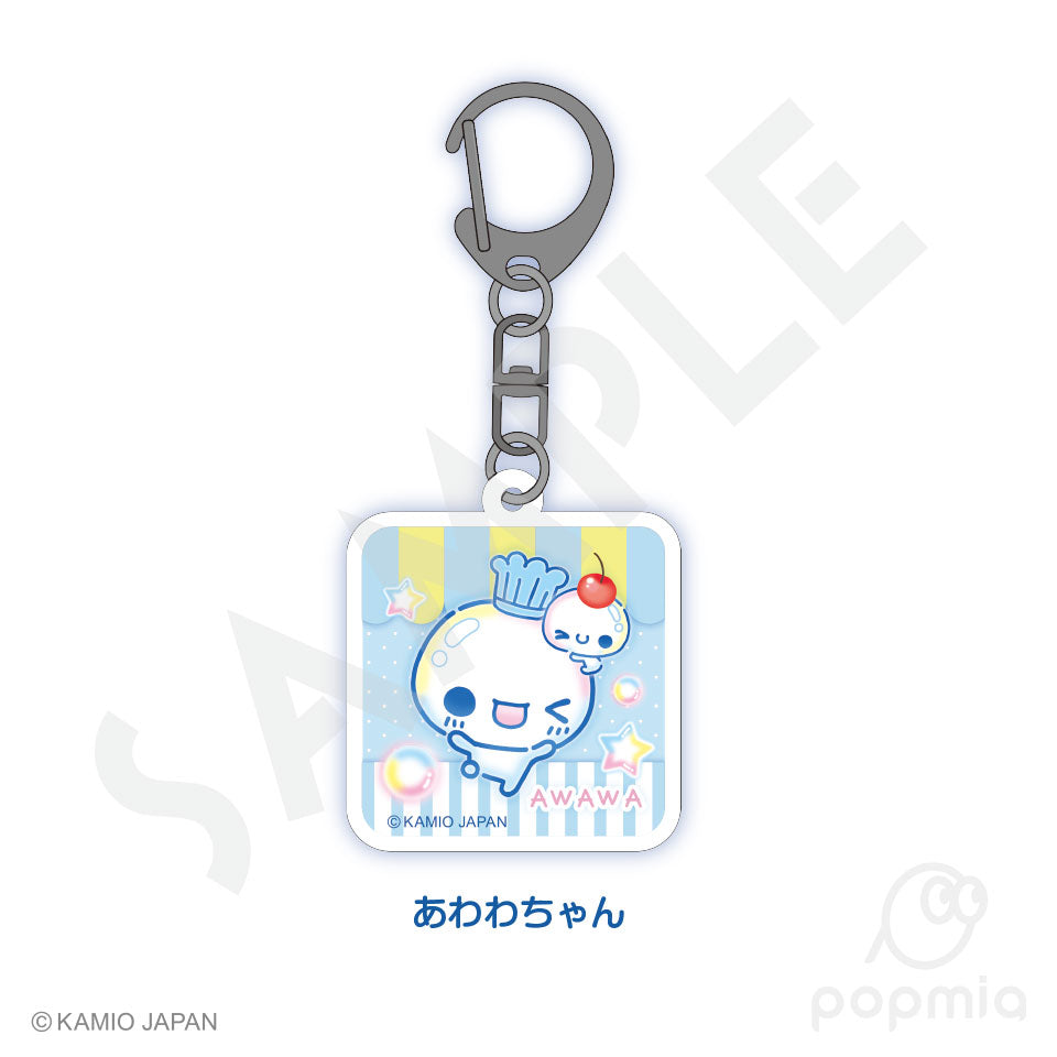 あわわちゃんアクリルキーホルダー