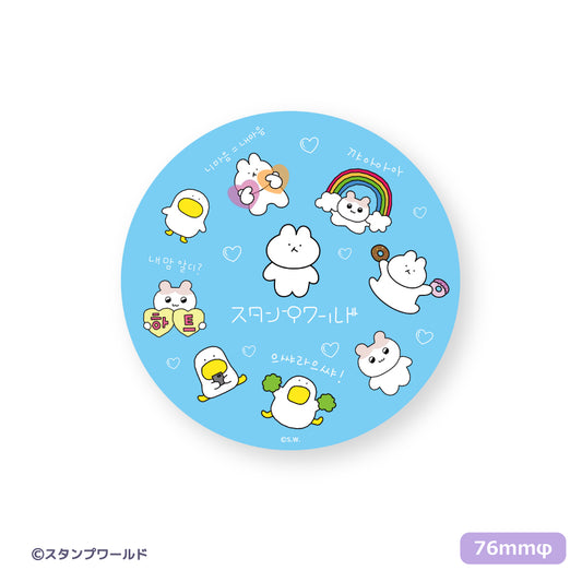 缶ミラー 総柄