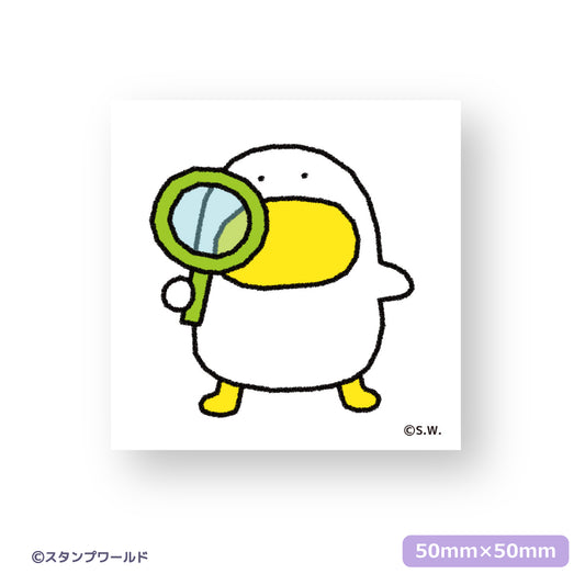 ステッカー_11 虫眼鏡